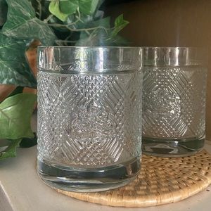 Vintage Ralph Lauren Safari Signature Old Fashion Glasses